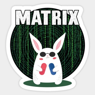 The Matrix Pills Sticker